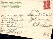 CPA Fantaisie Main Fleurs 