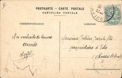 CPA Fantaisie Main Fleurs 