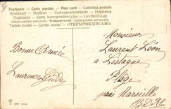 CPA Fantaisie Main Fleurs 