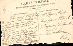 CPA Fantaisie Main Fleurs 