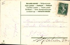 CPA Fantaisie Main Fleurs 