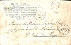 CPA Fantaisie Main Fleurs 