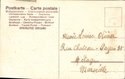 CPA Fantaisie Main Fleurs 