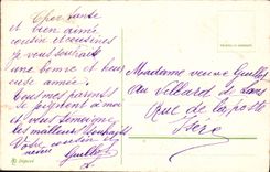 CPA Fantaisie Main Fleurs 