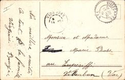 CPA Fantaisie Main Fleurs 