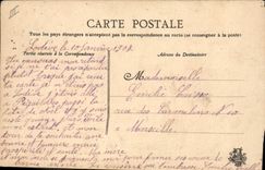 CPA Fantaisie Main Fleurs Colombe