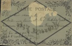 CPA Fantaisie Main Fleurs 