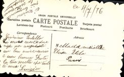 CPA Fantaisie Main Fleurs 