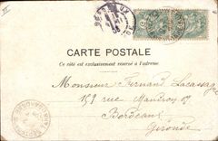 Postal Paul de Cassagnac Periodista