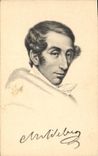 Vintage Postcard Carl Maria von Weber