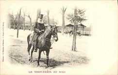 CPA Cheval Hippisme Equitation Le Tout Paris au Bois 