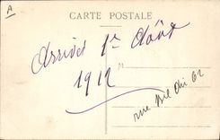 Postal Caballo Hípica Equitación San Etienne Lugar Villebeuf Marcha a los caballos