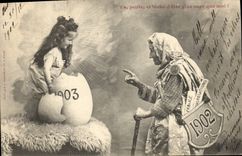 CPA Fantaisie Enfant Annee 1902 1903 