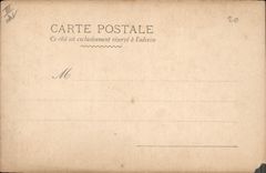 Vintage Postcard Fantasy Woman Month August