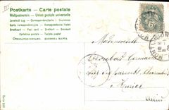 CPA Fantaisie Fleurs Annee 1906 Trefles 