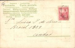 CPA Fantaisie Fleurs Annee 1906 