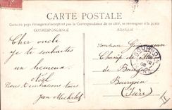 Vintage Postcard Fantasy Year 1907 Woman