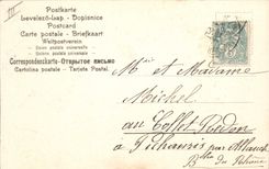 CPA Fantaisie Fleurs Annee 1905 Trefles 