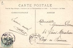 Postal Corrida Curso de toros Nimes Interior de las arenas un día de puesta se murió