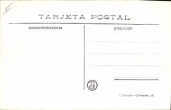 Postal Corrida Curso de toros Despues del estocada