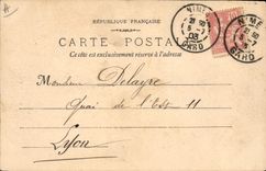 CPA Corrida Course de taureaux Banderillero se preparant a banderiller au demi tour 