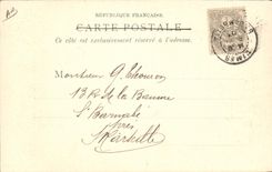 CPA Corrida Course de taureaux Nimes Ovation a Reverte 