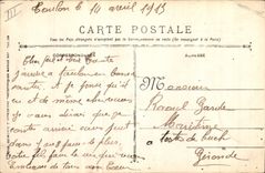 CPA Bateau de Guerre Voltaire Cuirasse d'escadre a turbines 