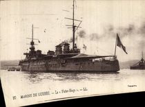 Vintage Postcard Warship Victor Hugo