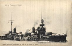 CPA Bateau de Guerre Verite 