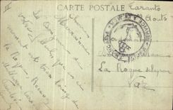 CPA Bateau de Guerre Verite Cuirasse Francais de 1er rang Pare a prendre la mer pour le combat 