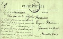 CPA Bateau de Guerre Le Voltaire Cuirasse de 1er rang 