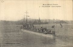 CPA Bateau de Guerre Voltigeur Contre torpilleur 