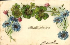 CPA Fantaisie Fleurs 