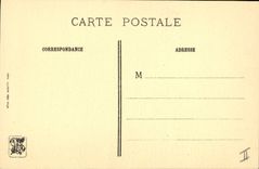 Vintage Postcard the Tower Portrait of man Museum Jacquemart Andre