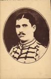 CPA L'officier Charles de Foucauld en costume du 4eme Hussards Militaria 