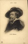 Vintage Postcard Rubens 1577 1640 Painter