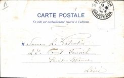 Vintage Postcard Francisc Sarcey Child Dog