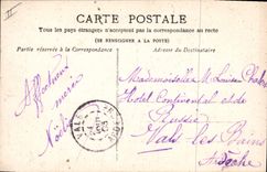 Postal Fantasia Abanico Mujer Tiphaine