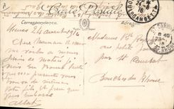 Postal Corrida Corrida de toros un buenos días de Nimes las arenas