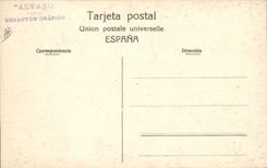 CARTE PHOTO Corrida Course de taureaux 