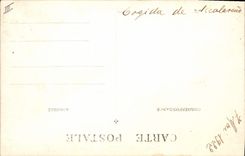 CARTE PHOTO Corrida Course de taureaux 