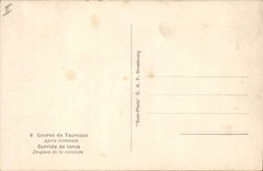 CPA Corrida Course de taureaux Apres l'estocade 