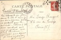 CPA Bateau de Guerre Voltaire Cuirasse d'escadre