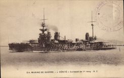 CPA Bateau de Guerre Verite Cuirasse de 1er rang