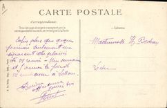 CPA Bateau de Guerre Vergniaud Cuirasse d'escadre