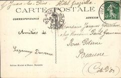 CPA Bateau de Guerre Dreadnoughts Vergniaud Cuirasse d'escadre