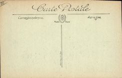 Vintage Postcard Warship the Voltaire