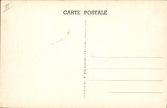 Vintage Postcard Warship Volta Against destroyer