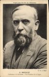 CPA Ligue des Droits de l'Homme Bouglie Professeur a la Sorbonne Vice President de la Ligue