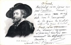 Vintage Postcard PP Rubens Painter